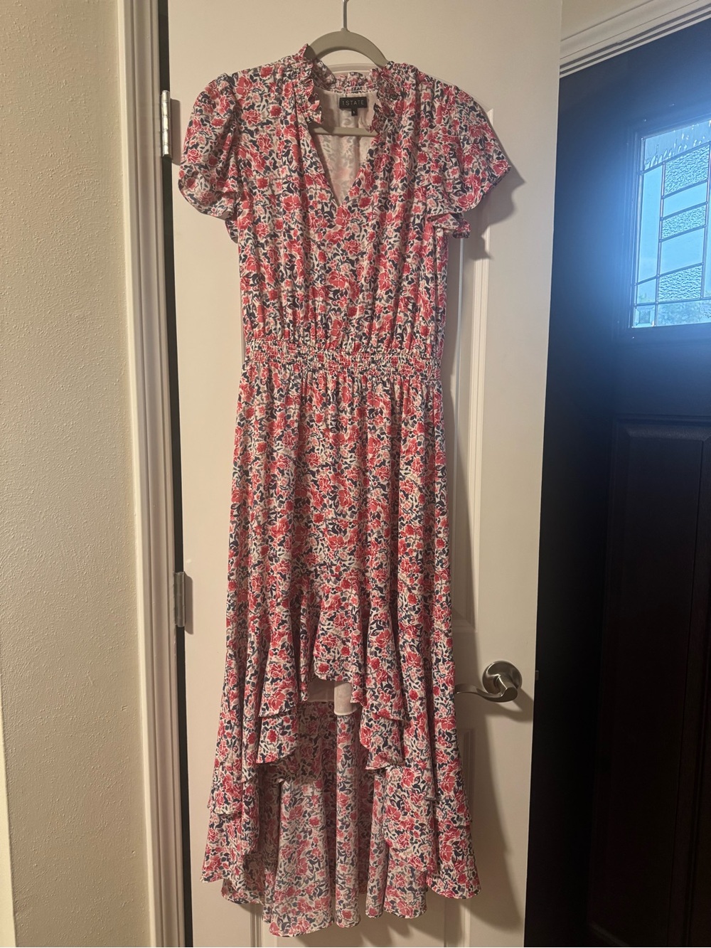 1. State High-Low Floral Dress size Small
